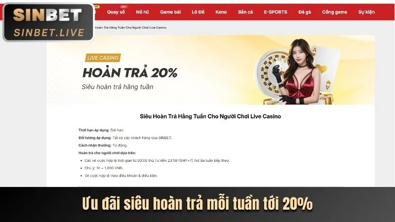 Hoàn trả thể thao vip88
